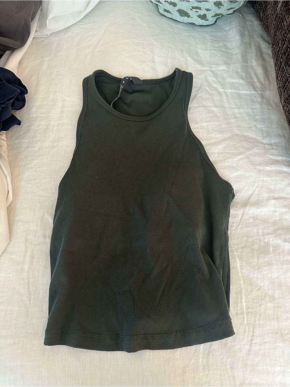 Vuori Plyo Tank- Dark Green